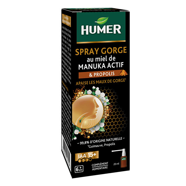 Spray Gorge Miel de Manuka Actif 20ml
