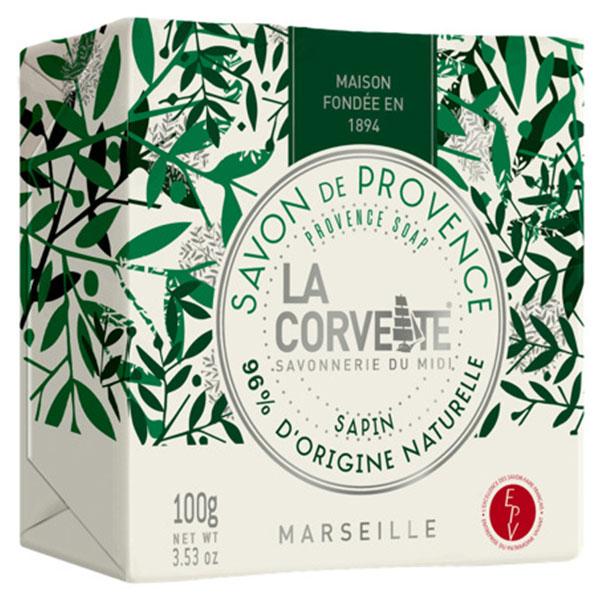 La Corvette Savon de Provence Sapin 100g 3