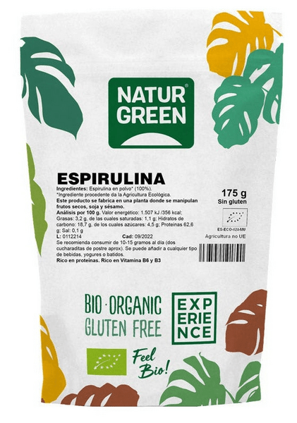 Naturgreen Experience Espirulina Doypack 175 Gr