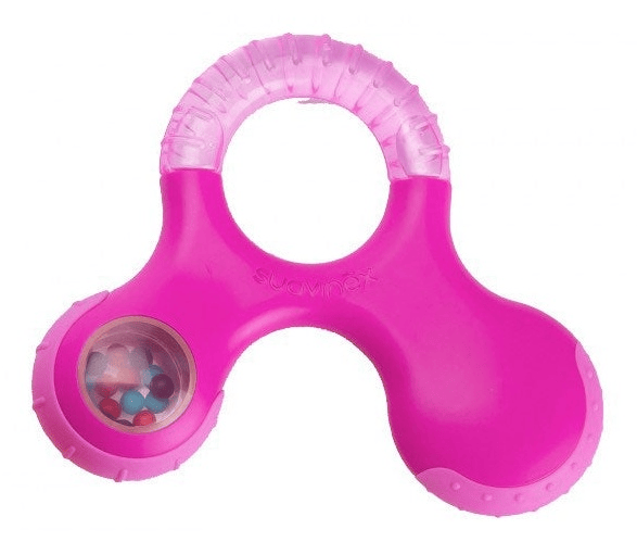 Suavinex Mordedor Didáctico +6m Rosa