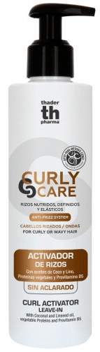 Th Pharma Crema Curly Care Activador Rizos Sin Aclarado 200Ml