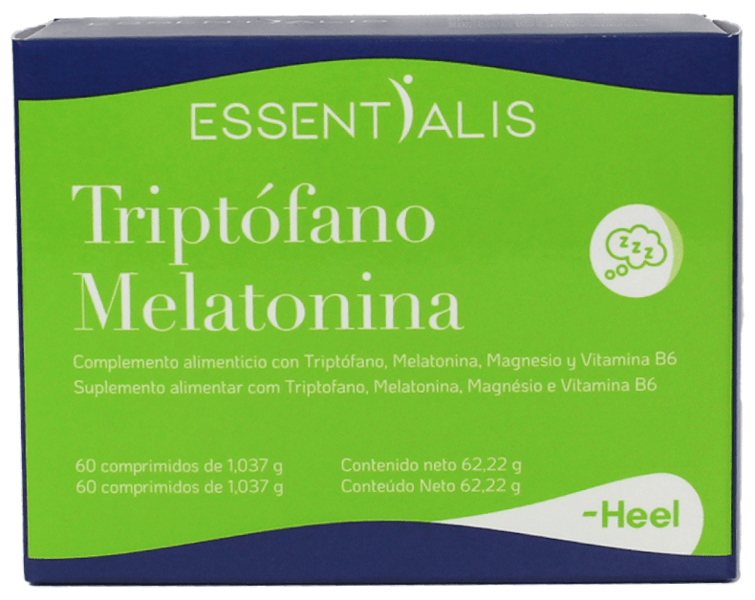 Essentialis Triptófano Melatonina 60 Comprimidos