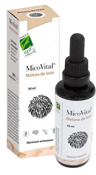 100% Natural Violeta/Violetas 10 X Micovital Melena De León 50 Ml - Imagen 3