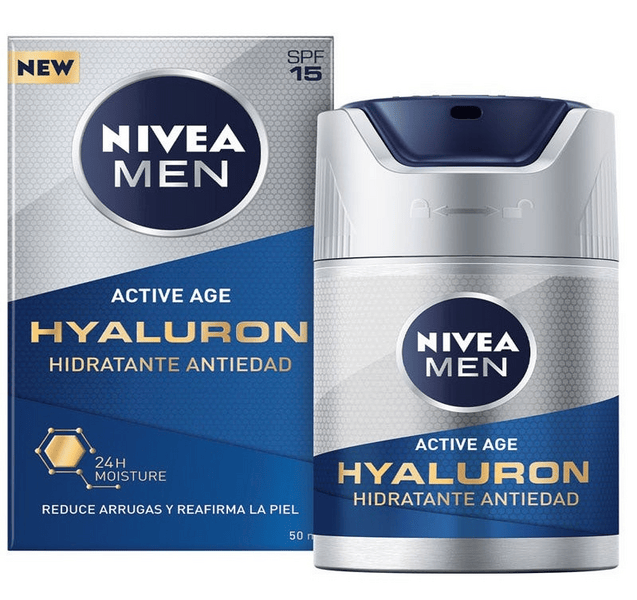 Nivea Men Hyaluron Crema Hidratante Antiedad SPF15 50 ml