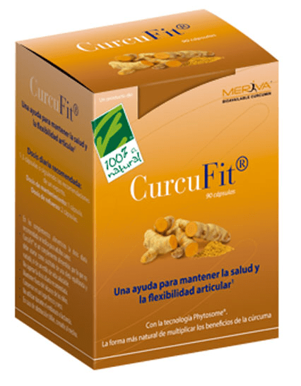 100% Natural Curcufit 90 Cápsulas