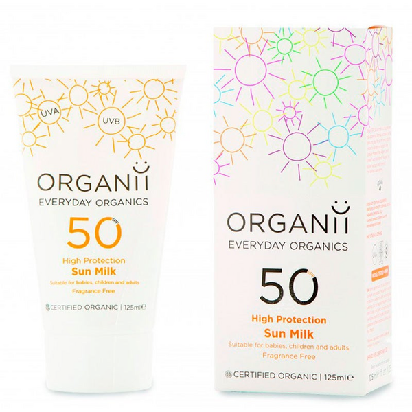 Organii Leche Solar SPF50 BIO 125ml