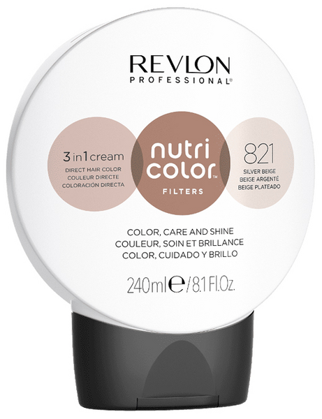 Revlon Nutri Color Filters 821 Beige Plateado 240ml