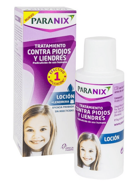 Paranix Tratamiento contra Piojos y Liendres Loción  y Liendrera 100 ml