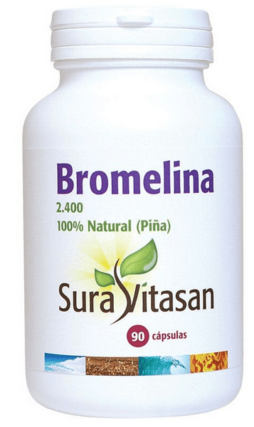Sura Vitasan Bromelina 2.400 90 Cápsulas