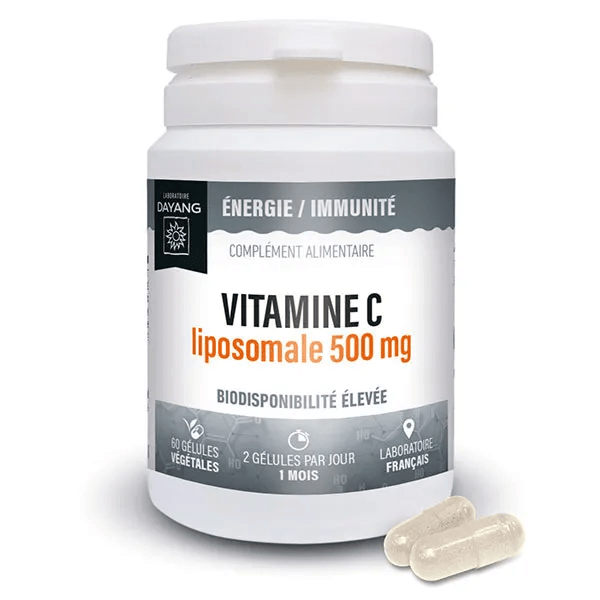 Vitamine C Liposomale 500 mg 60 gélules