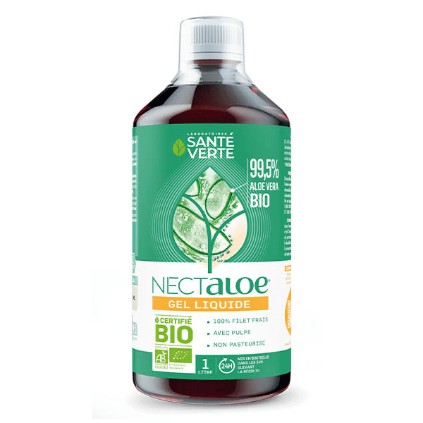Nectaloe Gel Liquide d'Aloé Vera Bio 1L 3