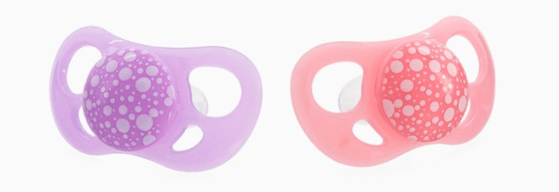 Twistshake Rosa/Morado Chupetes 6 +Meses. Pack 2, Modelo - Imagen 3