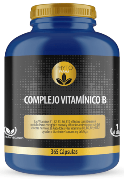 Phytofarma Complejo Vitamínico B 400 Mg 365 Cápsulas