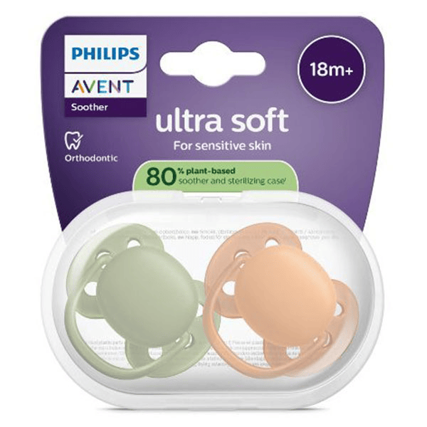 Ultra Soft jour 18M+ Uni Nature x2, sans BPA 3