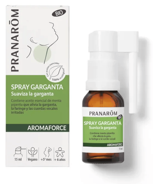 Pranarôm Aromaforce Spray Garganta Bio 15Ml - Imagen 2