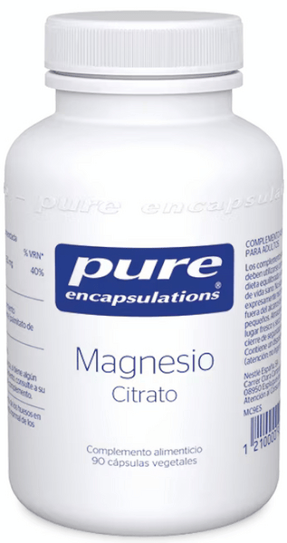 Pure Encapsulations Magnesio Citrato 90 Cápsulas Vegetales