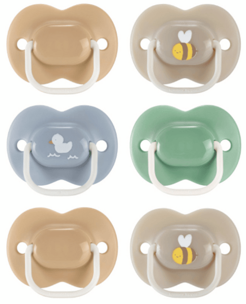 Tommee Tippee Chupete Anytime Beige/Verde 6-18m 6 uds