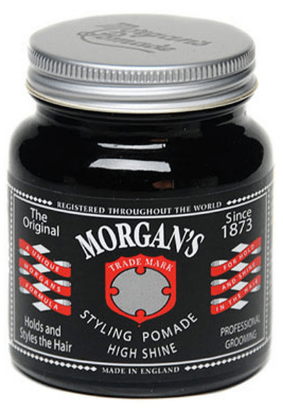 morgans styling pomade high shine  firm hold 100 gr