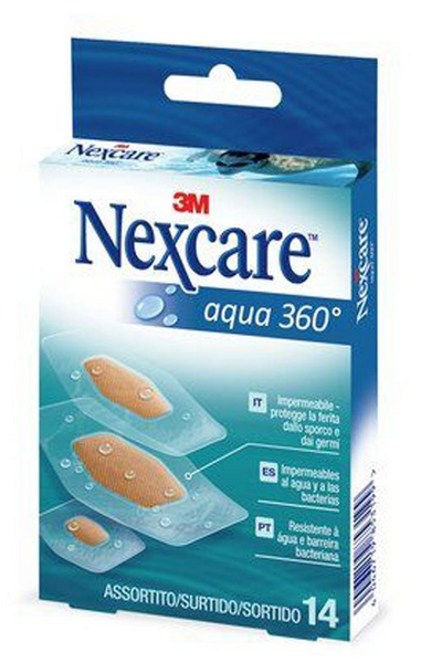 Nexcare Aqua 360 Tiras 14 Unidades