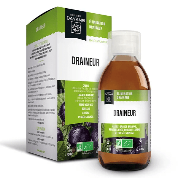 Draineur bio Flacon de 240 ml