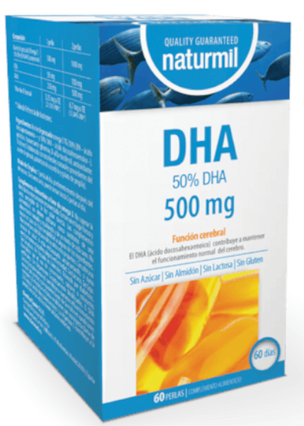 Naturmil DHA 500mg 60 Perlas