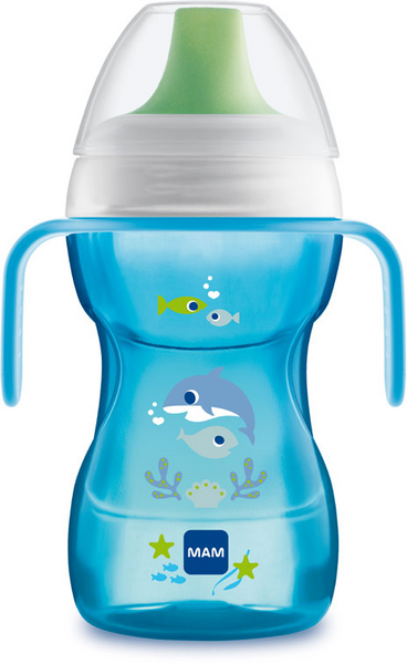 MAM Baby Fun To Drink Cup +8 Meses Azul 270ml