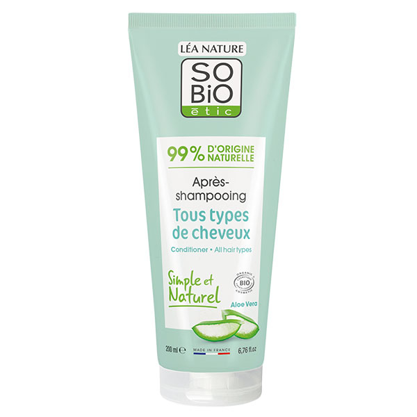 Léa Nature So Bio Étic Après-shampooing tous types de cheveux Aloe vera bio 200ml