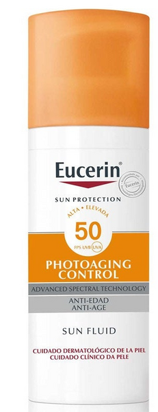 Eucerin Fluido Solar Anti-edad Control FPS 50+ 50ml
