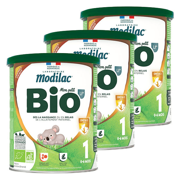 Mon Petit Bio Lf+ Lait Infantile 1er Âge 800g - Lot de 3