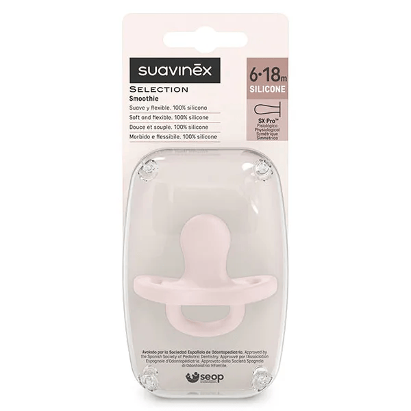 Sucette Réversible SXPRO 6 à 18 mois Colour Essence Rose