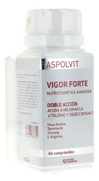 Aspolvit Vigor Forte 60 Cápsulas