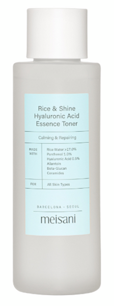 Meisani Rice And Shine Hyaluronic Acid Essence Toner 150 Ml