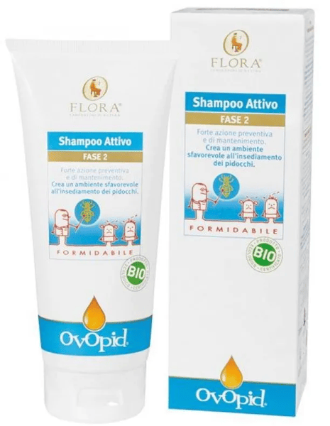 Flora Ovopid Bio Fase 2 Champú Antiparásitos 1200 Ml - Imagen 3
