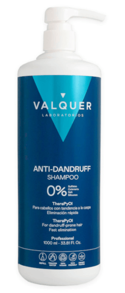 Valquer Laboratorios Valquer Champú Anticaspa Eliminación Rápida 1000 Ml