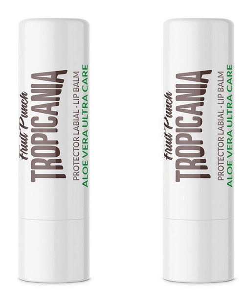 Tropicania Protector Labial Aloe Vera Ultra Care SPF15 4 gr 2x1