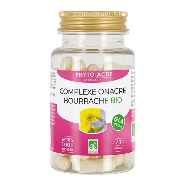 Complexe Onagre Bourrache 60 Capsules 2