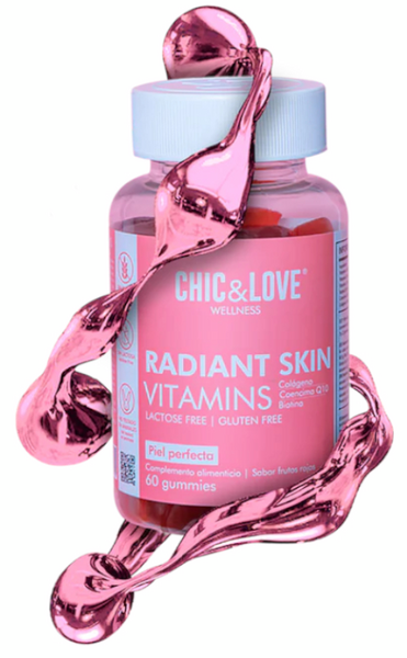 Chic&Love Wellnes Radiant Skin Vitamins 60 Gominolas