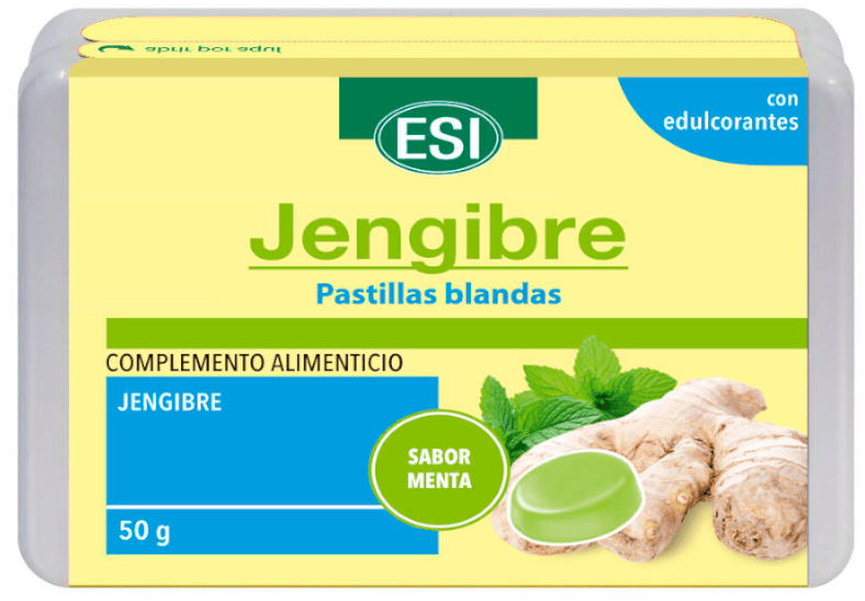 ESI Jengibre Menta Pastilla Blanda 50 gr