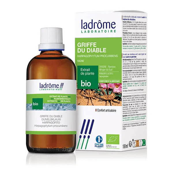 Extrait de plante Griffe du Diable Racine Bio 100ml 2