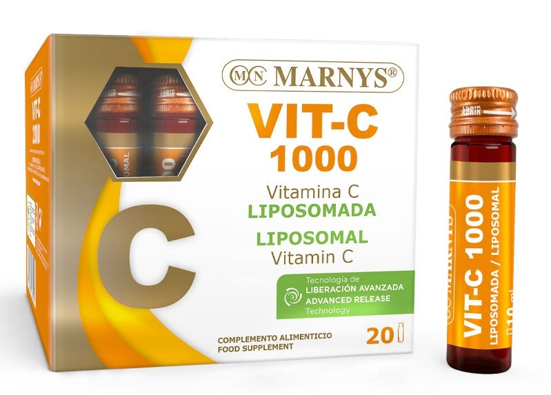 Marnys Vit-C 1000 Vitamina C 20 Viales X 10ml