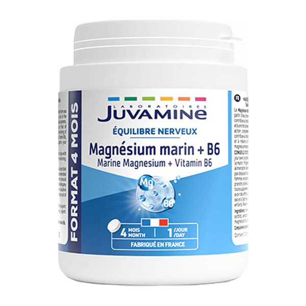 Magnésium Marin Vitamine B6 120 gélules 3