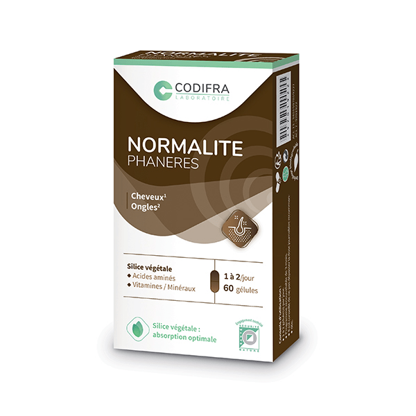 Normalite Phaneres Cheveux et Ongles 60 gélules 2