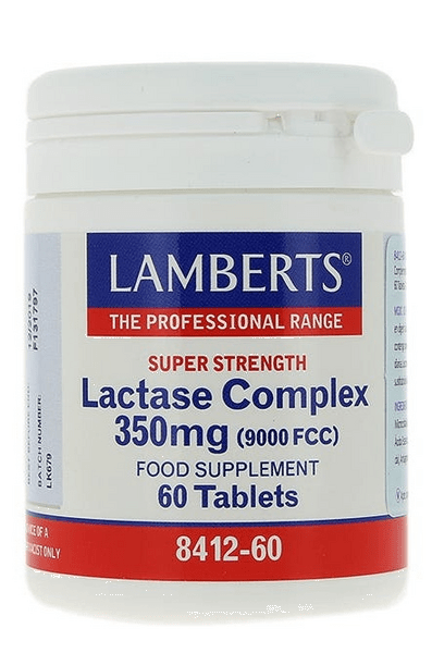 Lamberts Complejo De Lactasa 9000Fcc 60 Comprimidos