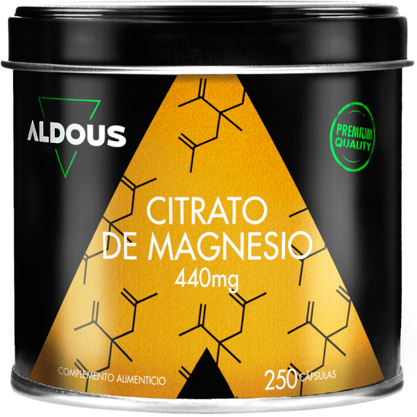 Aldous Citrato de Magnesio 440mg 250 Cápsulas