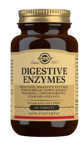 Solgar Enzimas Digestivas 100 Comprimidos