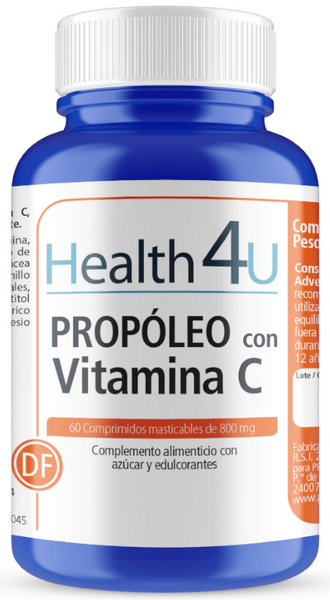 H4U Propóleo Con Vitamina C 60 Comprimidos Masticables