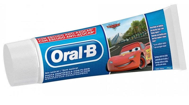 Oral-B Kids Pasta Dentífrica +3 Años Cars 75ml