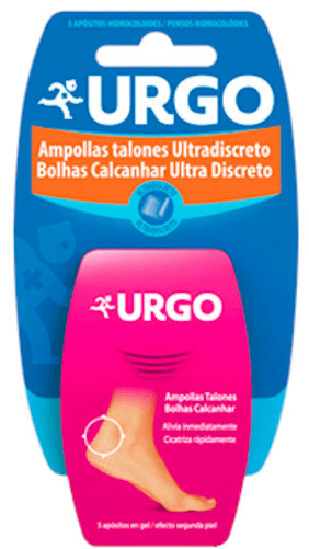 Urgo Apósitos Ampollas Talones Ultradiscreto 5 uds