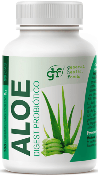 Ghf 3 X Aloe Vera Masticable 100 Comprimidos De 1G - Imagen 3