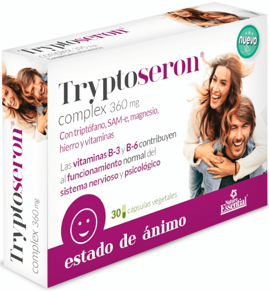 Nature Essential Tryptoseron 395mg 30 Cápsulas Vegetales